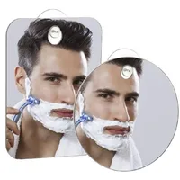 Miroir mural incassable en acrylique sans brouillard, aspiration murale, Portable, voyage, rasage, maquillage, accessoire de salle de bain pour femmes 4