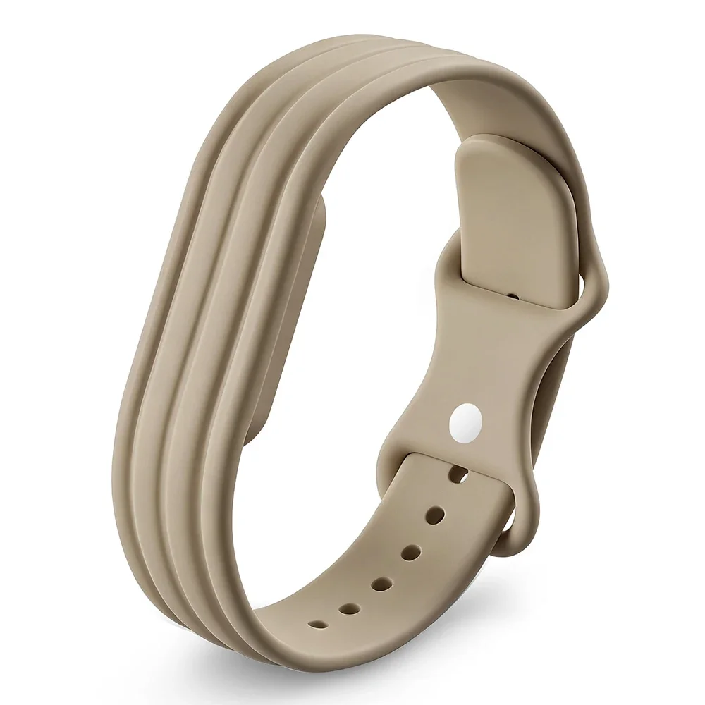 für Google Fitbit Air Silikon+Nylon-Schlaufenarmband für Fitbit Air Fitness Tracker 1:1 Original Sport-Uhrenarmband Armband-Zubehör – Detail 35