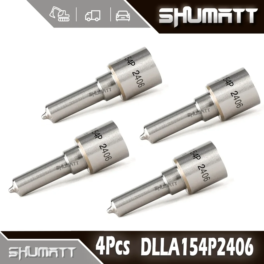 

New 4PCS DLLA154P2406 Common Rail Nozzle 0433172406 For Common Rail Injector 0445120368 0445120441 China Made New