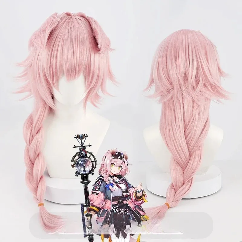 

Arknights Goldenglow Cosplay Wig Six-Star Caster Anime Roleplay Party Costume Prop Synthetic Hair