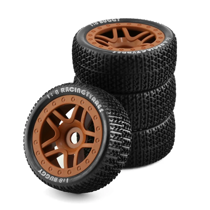 1/8 Off-Road Tire For ARRMA Typhoon TRAXXAS Small X E-Revo Wanderer Katun Tailong T-Shaped