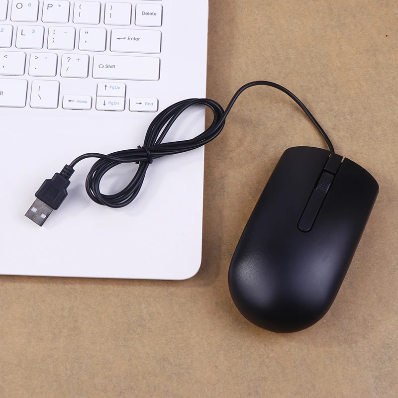 Nuevo en Oferta: Ratón Óptico USB con Cable MS116, Confiable, con Rueda de Desplazamiento, 2 Botones, Negro, para Negocios, Portátil y Oficina