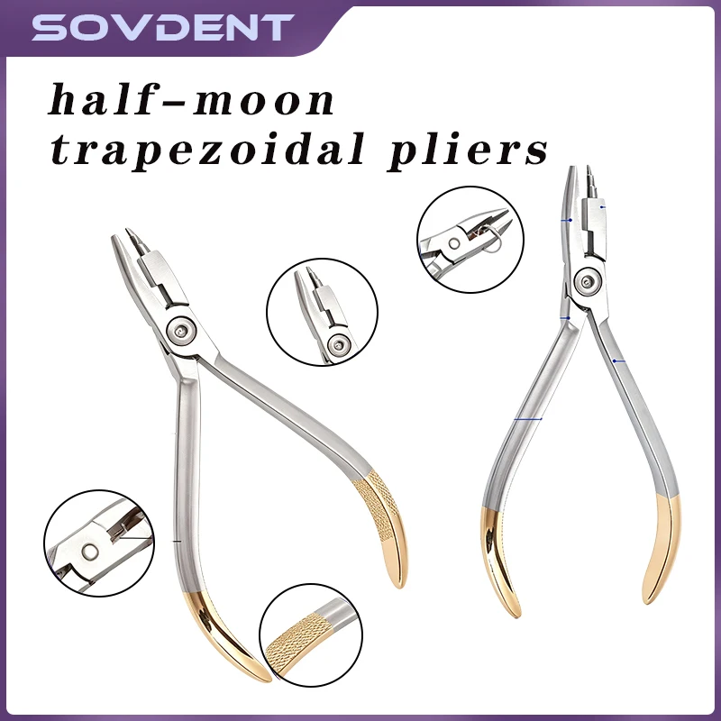 Dental Orthodontic Loop Bending Pliers - Tweezer & Omega Loop Forming Tool for Arch Wire Bending, Lab Instrument for Dentists