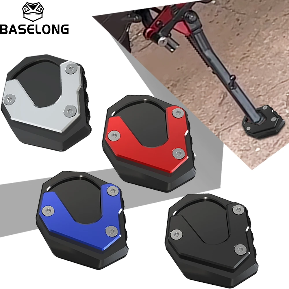 

FOR HONDA CB1000 CB 1000 HORNET SP HORNET1000 2024 2025 Motorcycle Aluminum Side Stand Enlarger Kickstand Enlarger Plate Pads