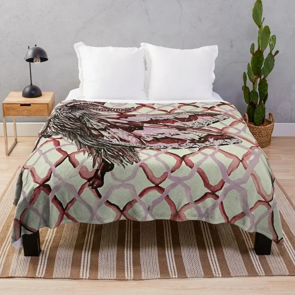 

Goth Throw Blanket Portable Lightweight Blanket for Travel Camping