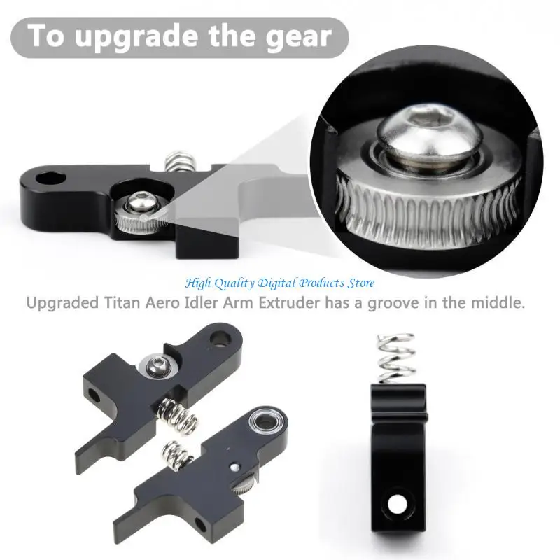 

U2JE Extruder Idler Arm Gear 66Teeth for 4max Prusai3 MK2-Artillery SidewinderX1