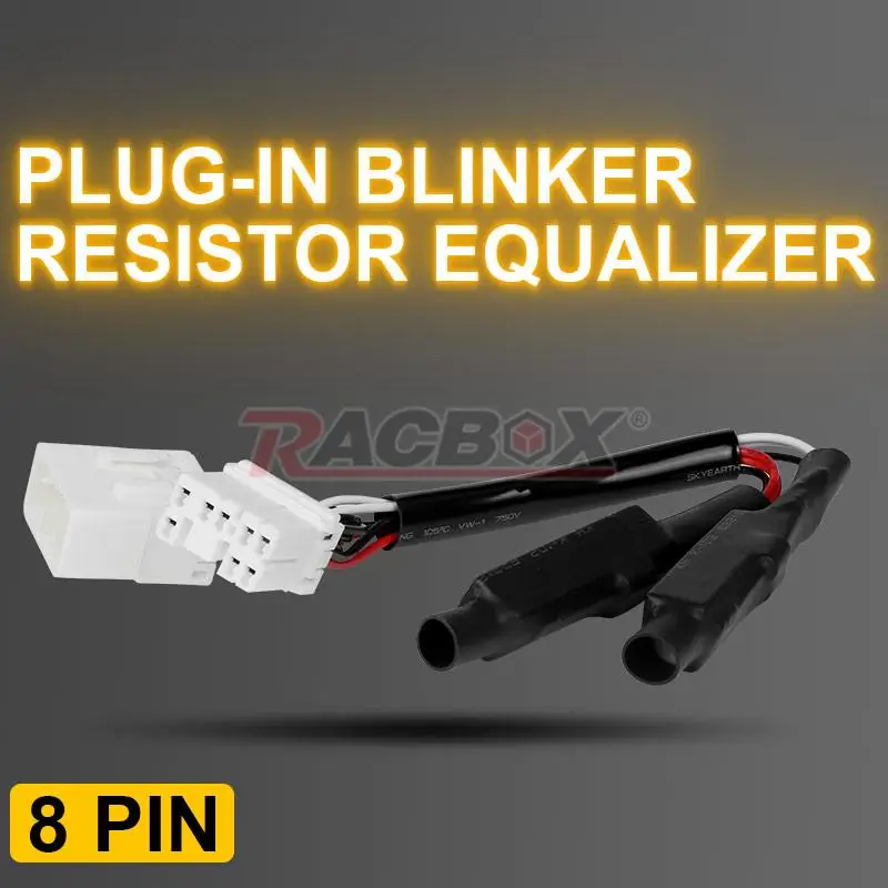 Turn Signal Lights Equalizer Resistor Plug LED Load Blinker Turn Signal Lights Resistor Motorcycle Parts for Sportster Softails