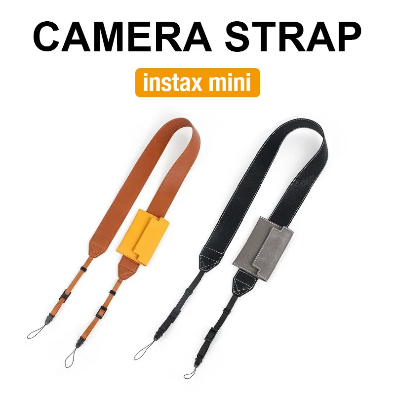 

Camera Strap for Instax Mini EVO with Photo Case Neck Strap Shoulder Strap CAB16
