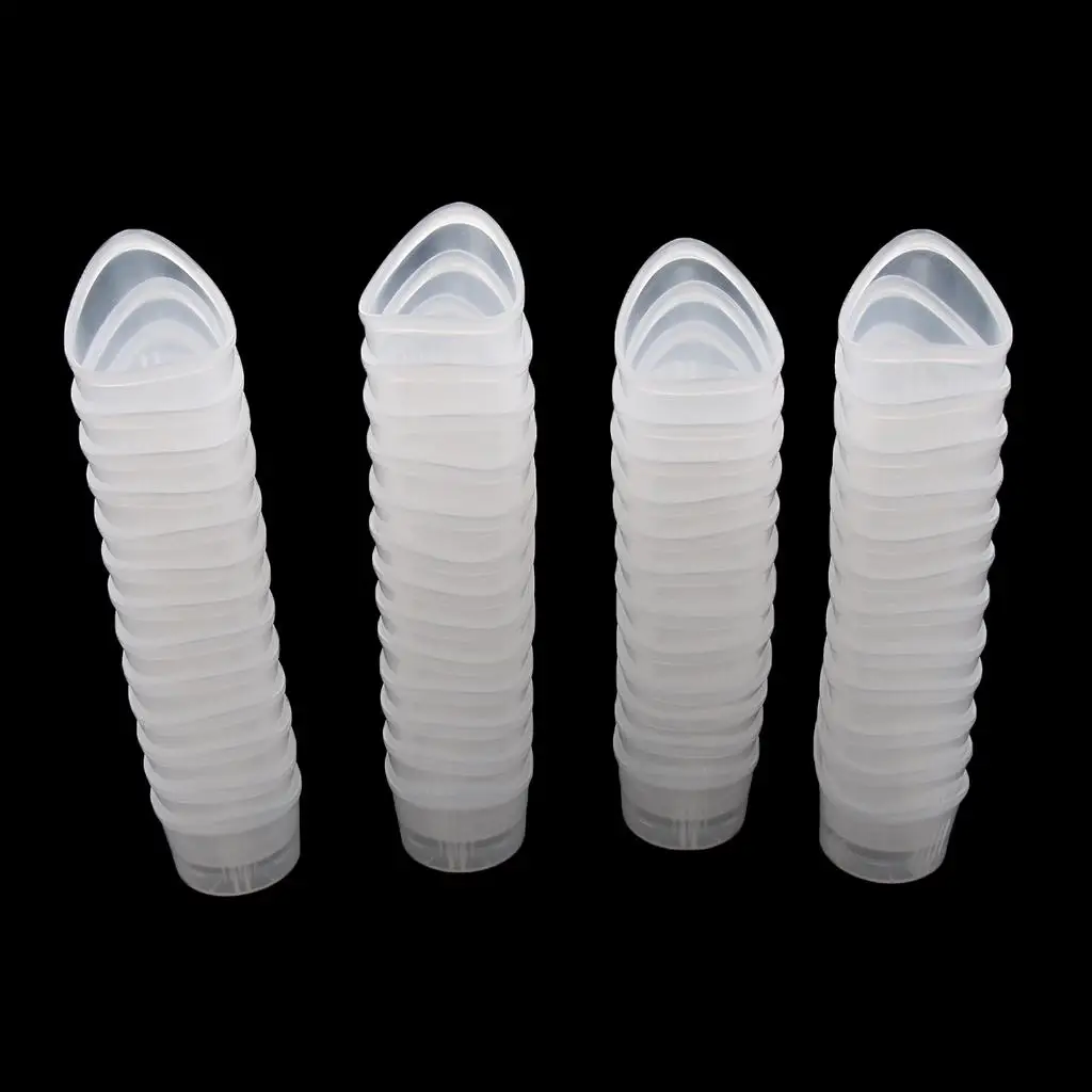 50Pcs× 5ml Non Sterile Eye Wash Cups Disposable Measuring Cups Clear Vials for