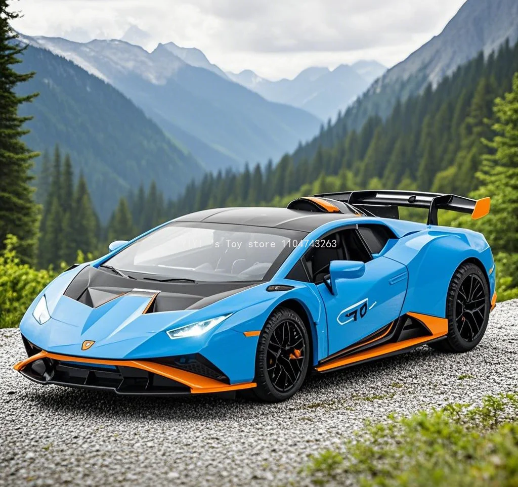 

Модель автомобиля Lamborghini STO из сплава 1:24 — копия Ultimate Supercar для коллекционеров — точная детализация, высококачественное мастерство 30