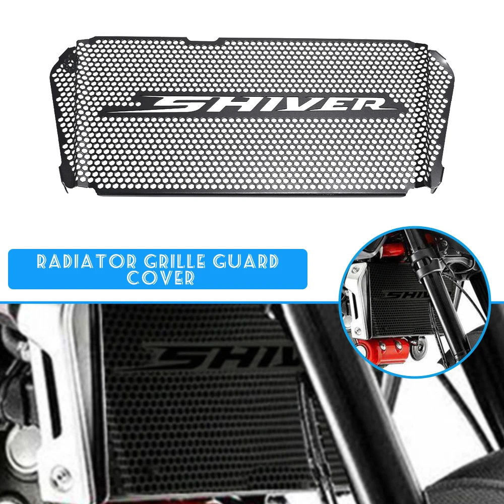 

Motorcycle For Aprilia Shiver SL 750 2007-2017 Shiver 900 ABS E4 2018-2023 2022 Radiator Grille Cover Guard Protection Protetor