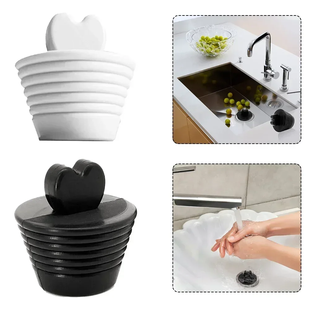 

Floor Drain Plug Bathtub Plug Bathroom Accessories Bathtub Plug Black/white Drain Stoppers Floor Drain Pool Clogged