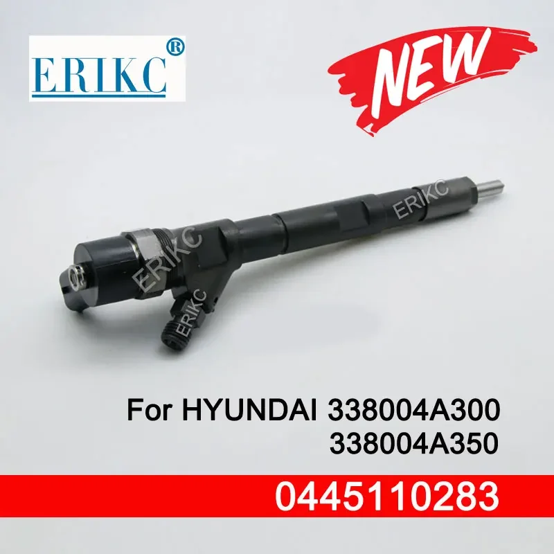 ERIKC 0445110283 Original Fuel Injector 0 445 110 283 Auto Diesel Engine Inyector 0445 110 283 for HYUNDAI 338004A300 38004A350