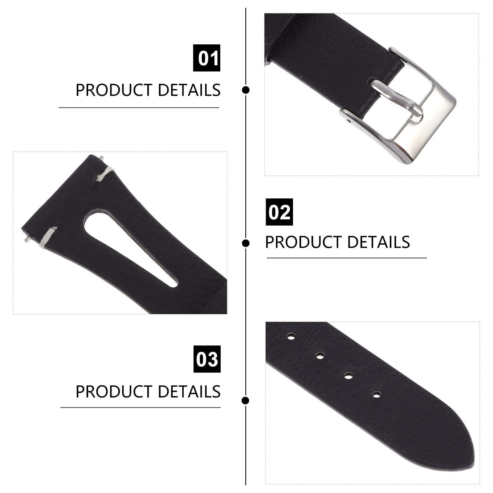 

Strap Wrist Belt Watch Band Fashion Cowhide Straps Replaceable Top Layer Unique Man