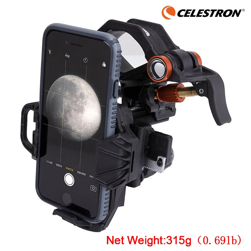 Celestron NexYZ 3-Axis Universal Smartphone Adapter Mobile Cell Phone Mount For Astronomical Telescope Binoculars Microscope