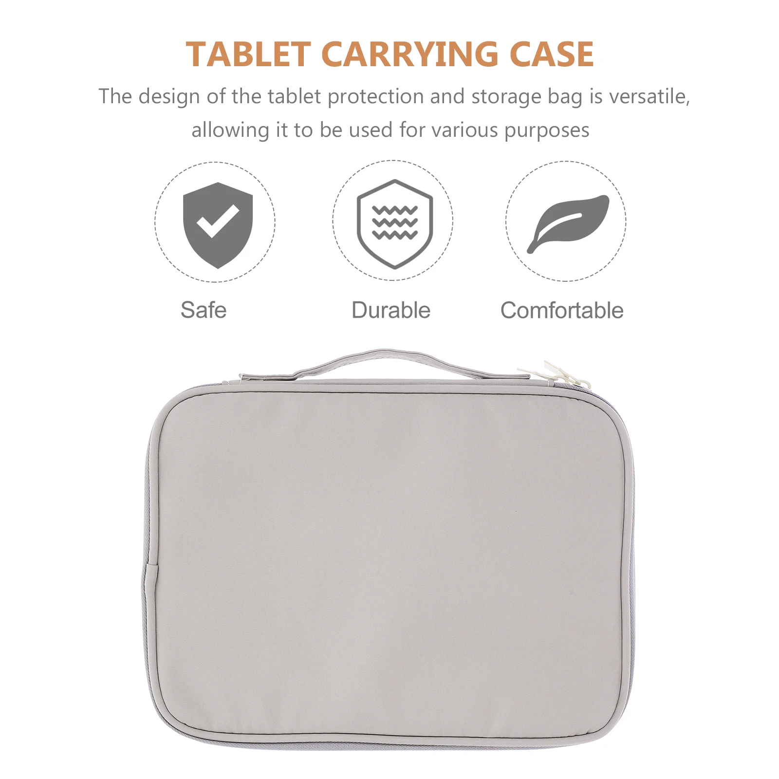 

Tablet Sleeve Nylon Polyester Waterproof Portable Organizer Case for 10-12 Inch Tablets Accessories Pouch Carrying Bag