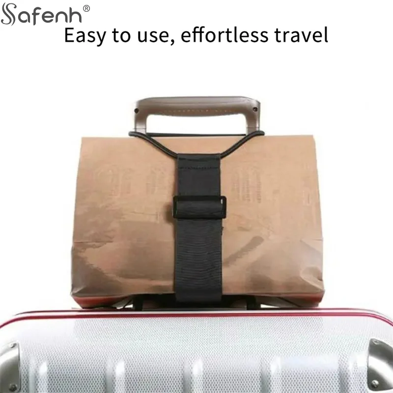 

Multi Use Strong Adjustable Luggage Connector Straps, 2026 New Suitcases Rainbow Travel Straps Waterproof