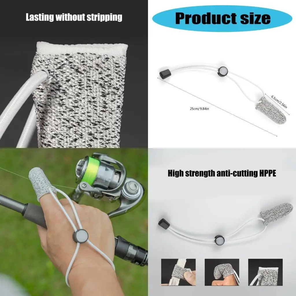 

Y1UC Finger Protective Cover for Fishing Professional Surf Fishing Finger Protector