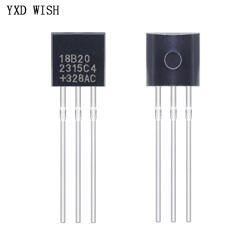 100 pièces DS18B20 TO-92 capte - Diy Analog Electronics avis et prix