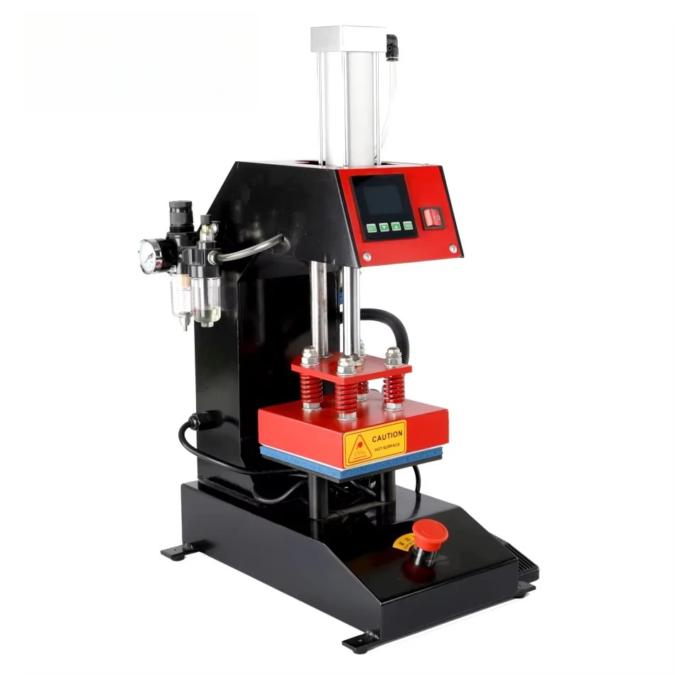 New Type Auto Open15*15cm  Brand Label Heat Press Sublimation Machine