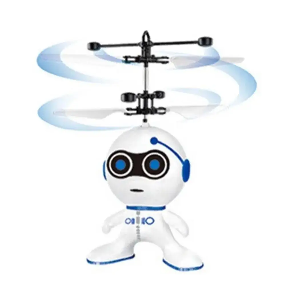 Gesture Sensing Flying Robot Astronaut Ufo Mini Cartoon Drone Helicopter Remote Controlled Airplane Toy For Children A7l7