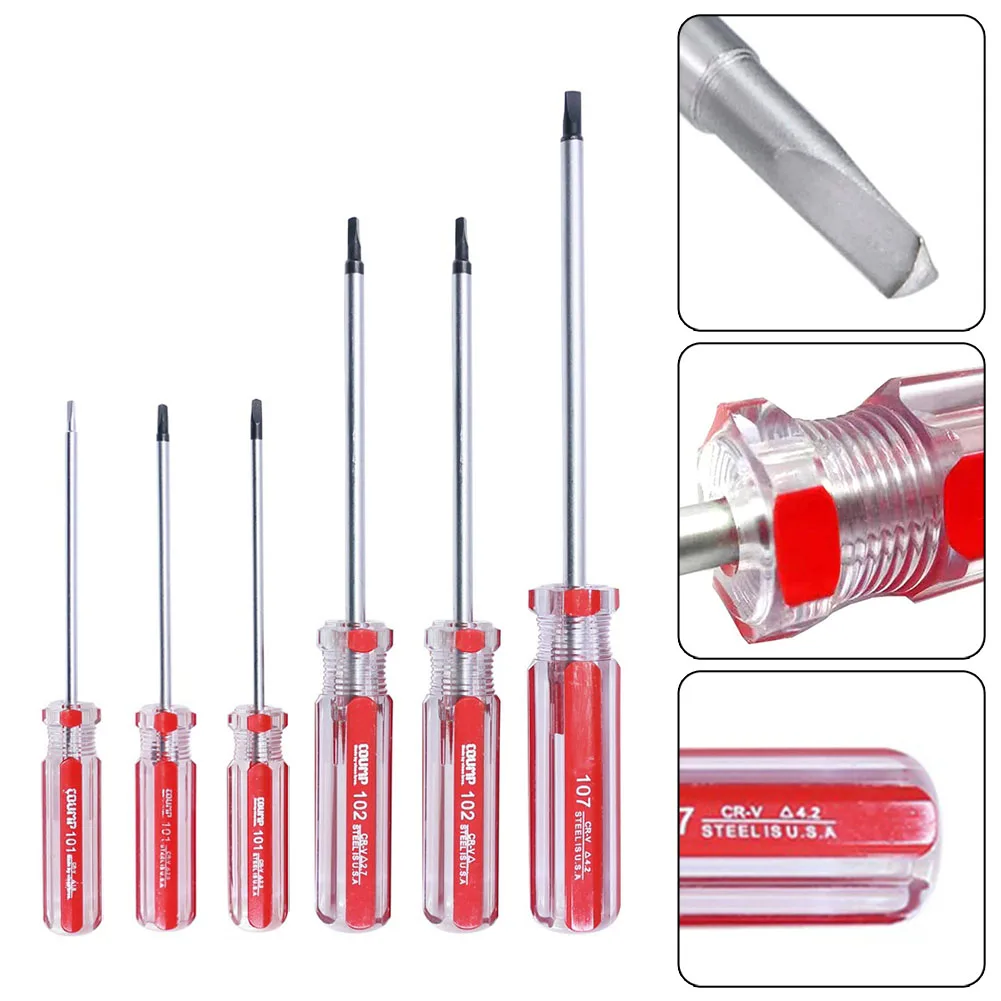 Vanádio Aço Triângulo Chave De Fenda Repair Tool Kit, Remoção De Parafuso De Precisão, Ferramentas Manuais Triangulares, A1.8, 2.0, 2.3, 2.7, 3.0, 4.2mm