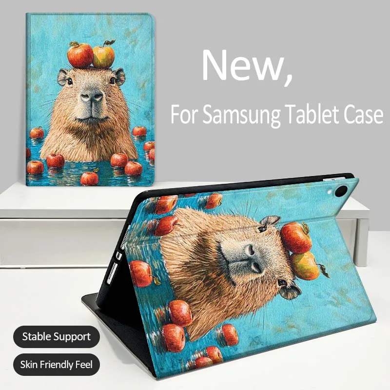 

Capibala Anime Cute Tablet Case For Samsung Galaxy Tab A A7 A8 A9 A11 S6 S11 Lite Plus 10.1 10.4 10.5 Inch 2022 2025