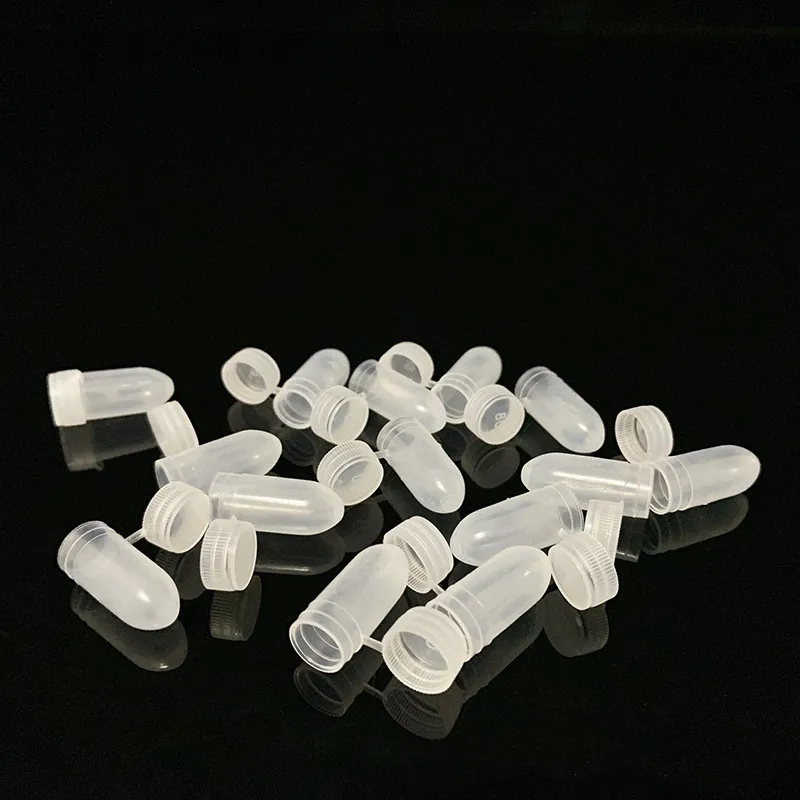 500-2000pcs Empty 1ml Plastic Shell with Cap Antipyretic Plug Shell Capsule Shell Suppository Shell Febrifuge Antifebrile Shell