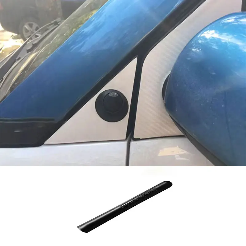 Decorazione dell\'antenna Radio sostitutiva per lo Styling del carbonio per auto per Mercedes Smart 451 per due accessori per auto modifica esterna