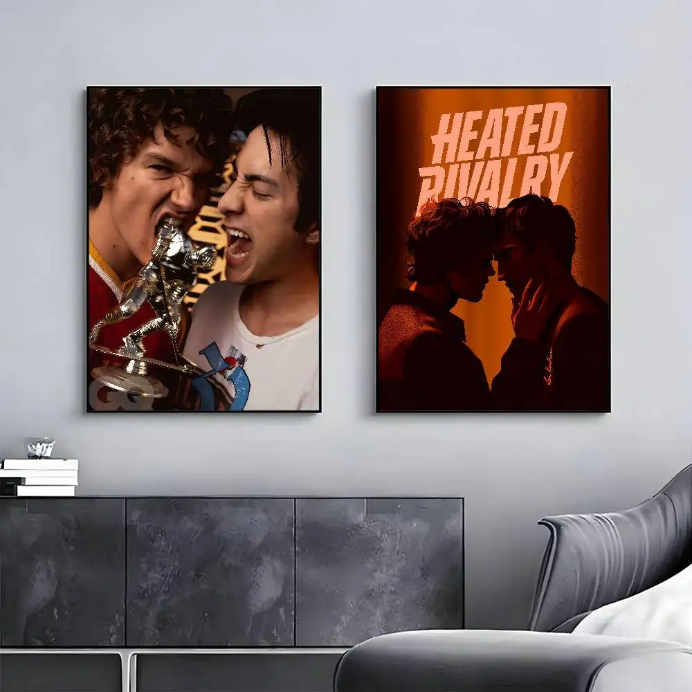 Love TV Series H-Heated R-Rivalry Poster Paintings Self Adhesive Prints Home Bedroom Living Room Decor Vintage Gift