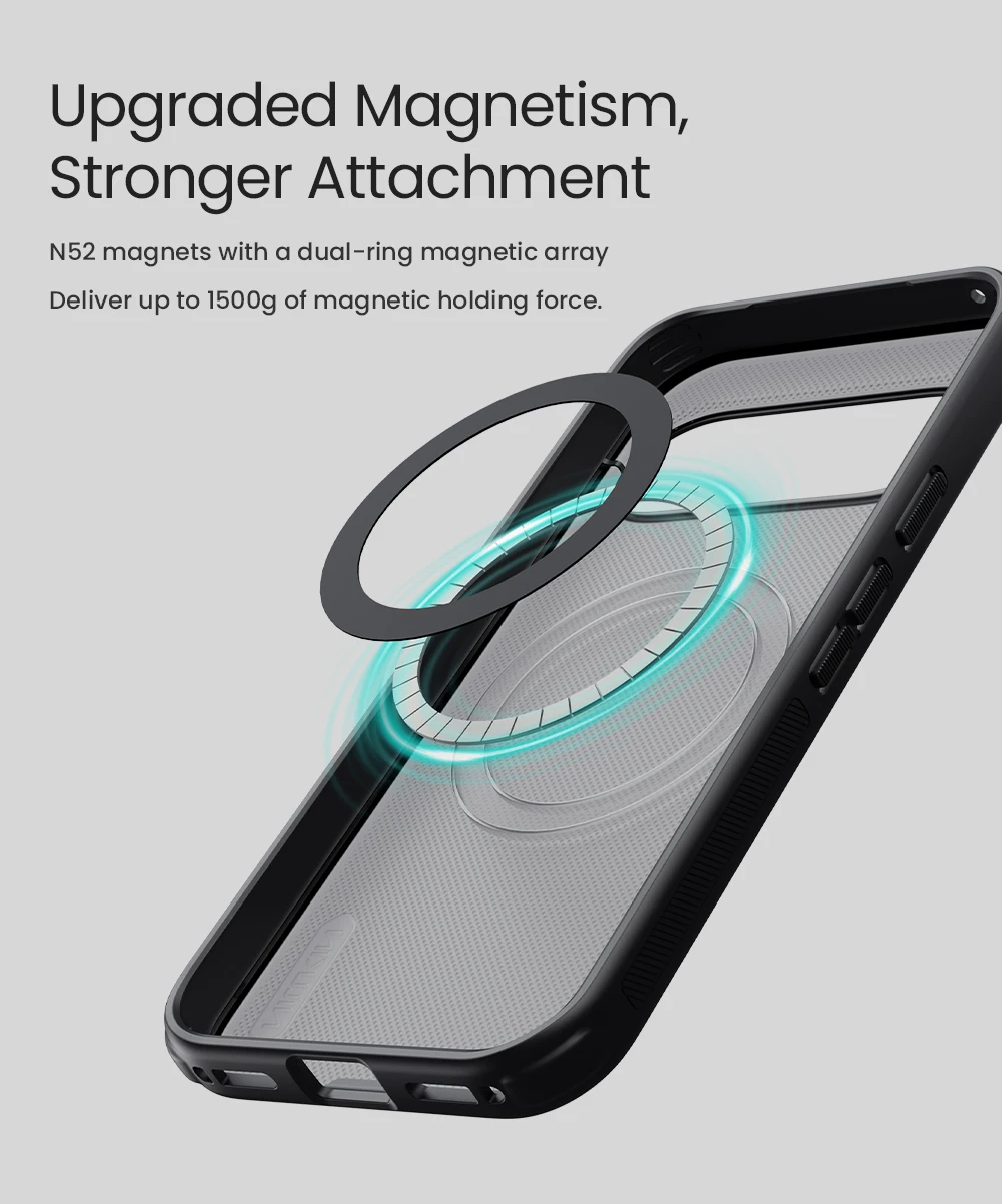Für Google Pixel 11 Hülle NILLKIN Passgenaue Hülle Magnetische Super Frosted Shield Hochwertige Matte PC-Abdeckung – Detail 8