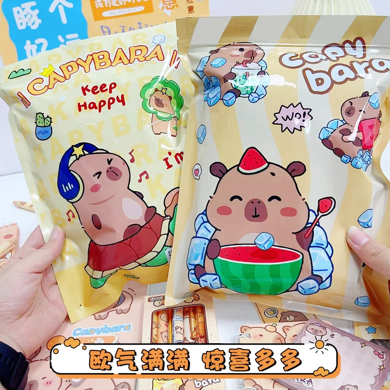 

Capibara Stationery Blind Bag Learning Tools Toys Water Gift Set Student Prize Back-to-School Graduation Season Gift