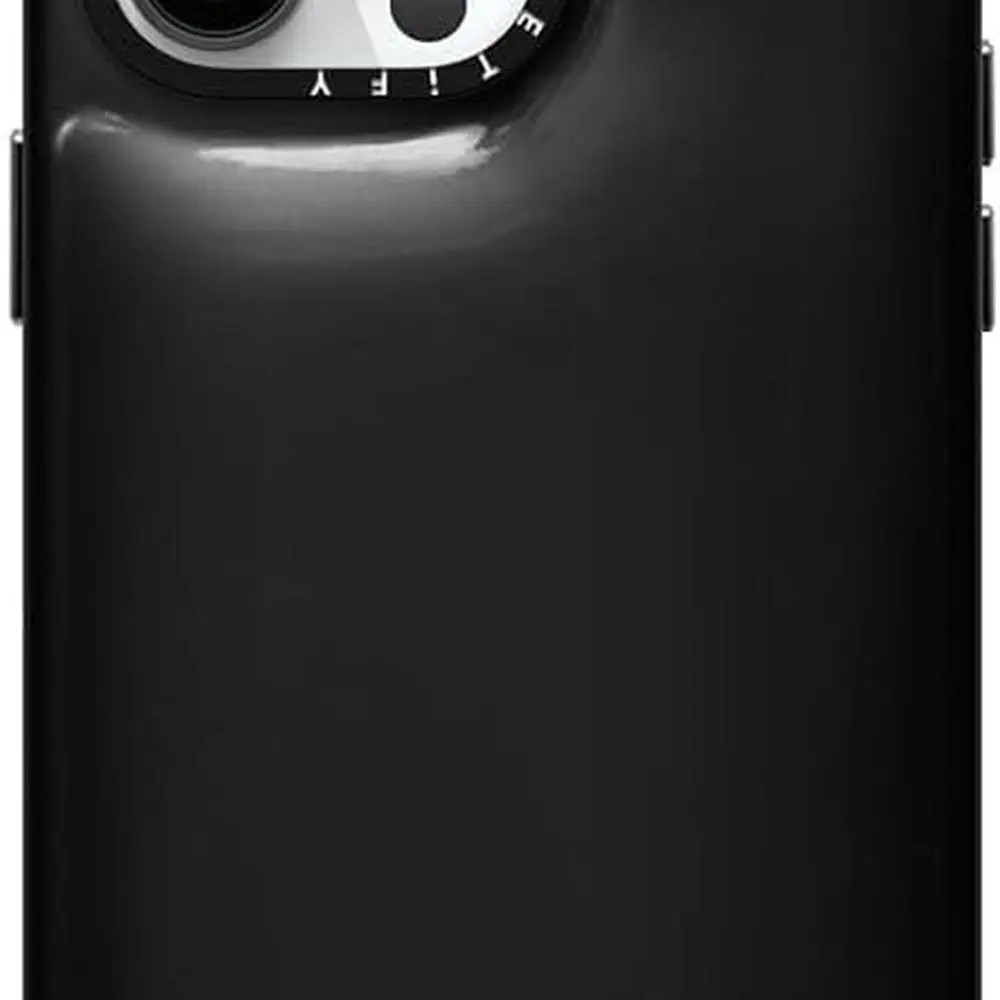 Funda resistente al agua para iPhone 15 Pro Max - Estilo Y2K Phantom Negro