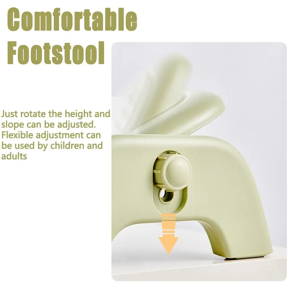 

Ergonomic Massage Footstool Durable Detachable Foot Rest Stool Leg Rest Feet Support Footrest Cushion Office Accessories