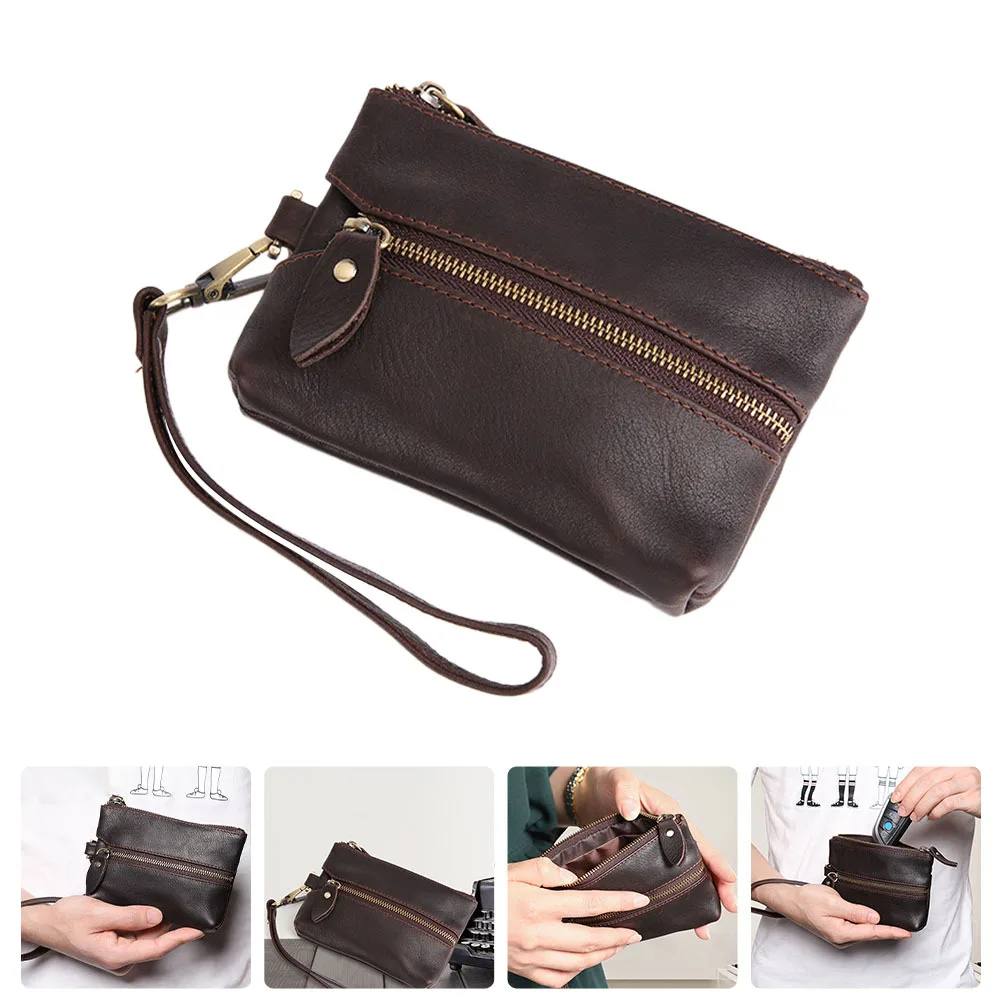

Storage Bag Pouch For Keys Coins Data Cables Key Storage Bag Key Organizer Case Scratch-Resistant