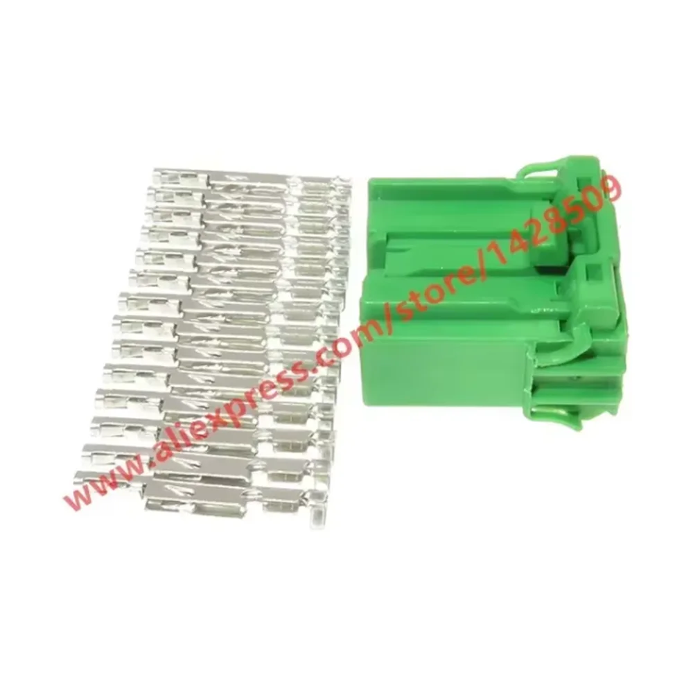 1 Set 14 Pin Female Auto Connector Automotive Connectors Car Motorcycle Adaptors IL-AG5-14S-DSC1