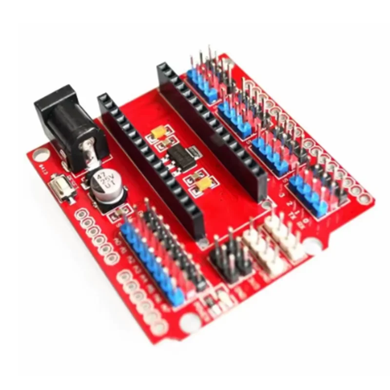 Многофункциональная плата расширения для Nano Shield для электрического DIY SCM — оранжевый + черный (NANO SHIELD) для nano 3.0