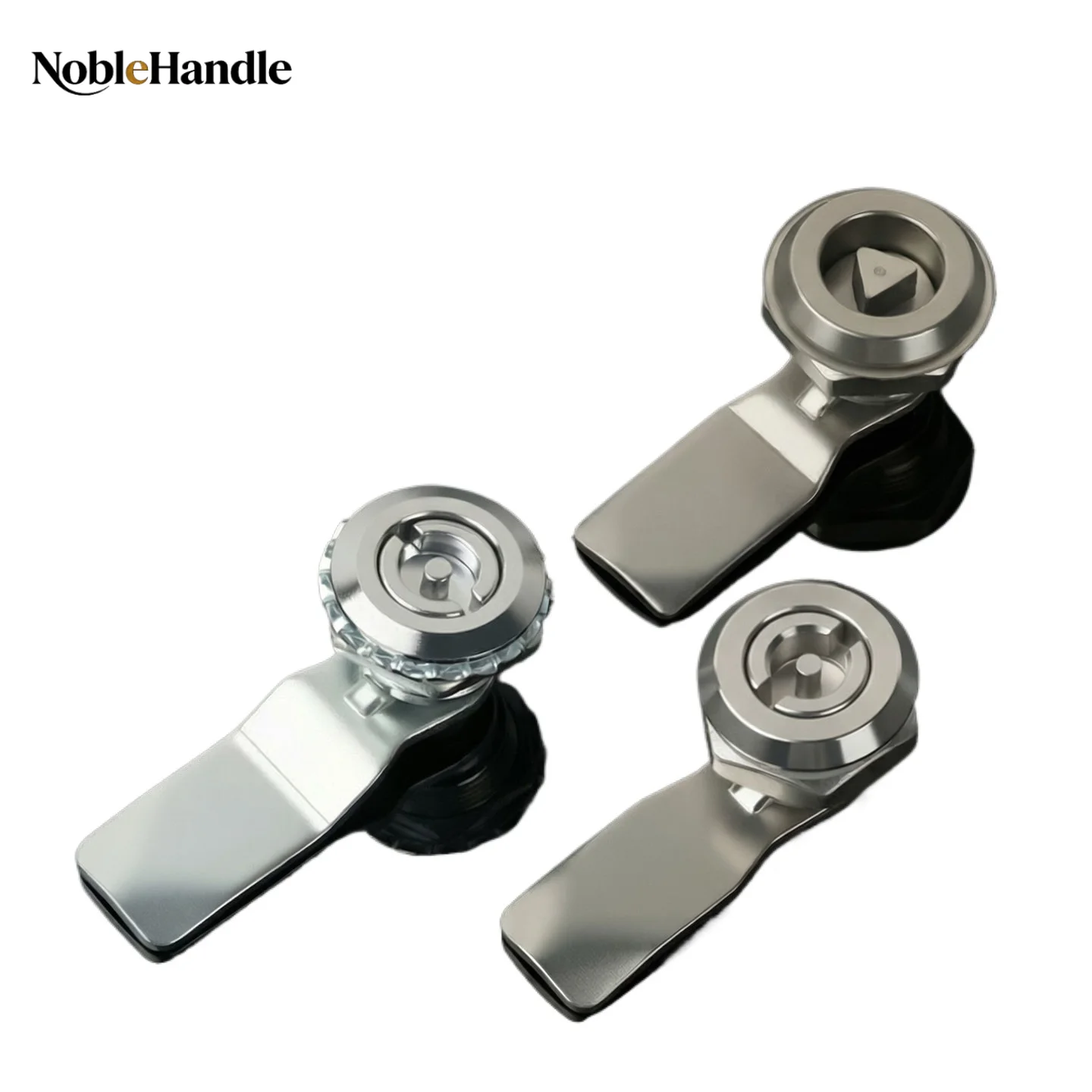 Stainless Steel MS705 Triangle Lock for Electrical Cabinet Trash Can Distribution Box Universal Fit Heavy Duty Latch Lock