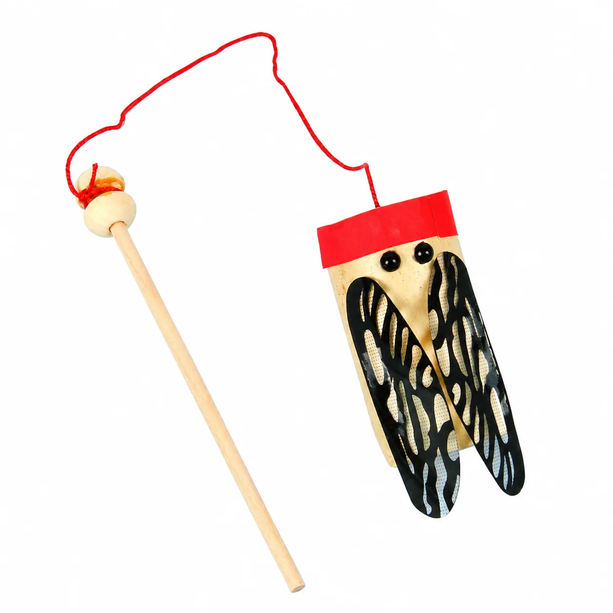 Natural Bamboo Science Kit for Kids Students DIY Acoustic Cicada Model STEM Learning Toy Educational Mechanical Sound Project