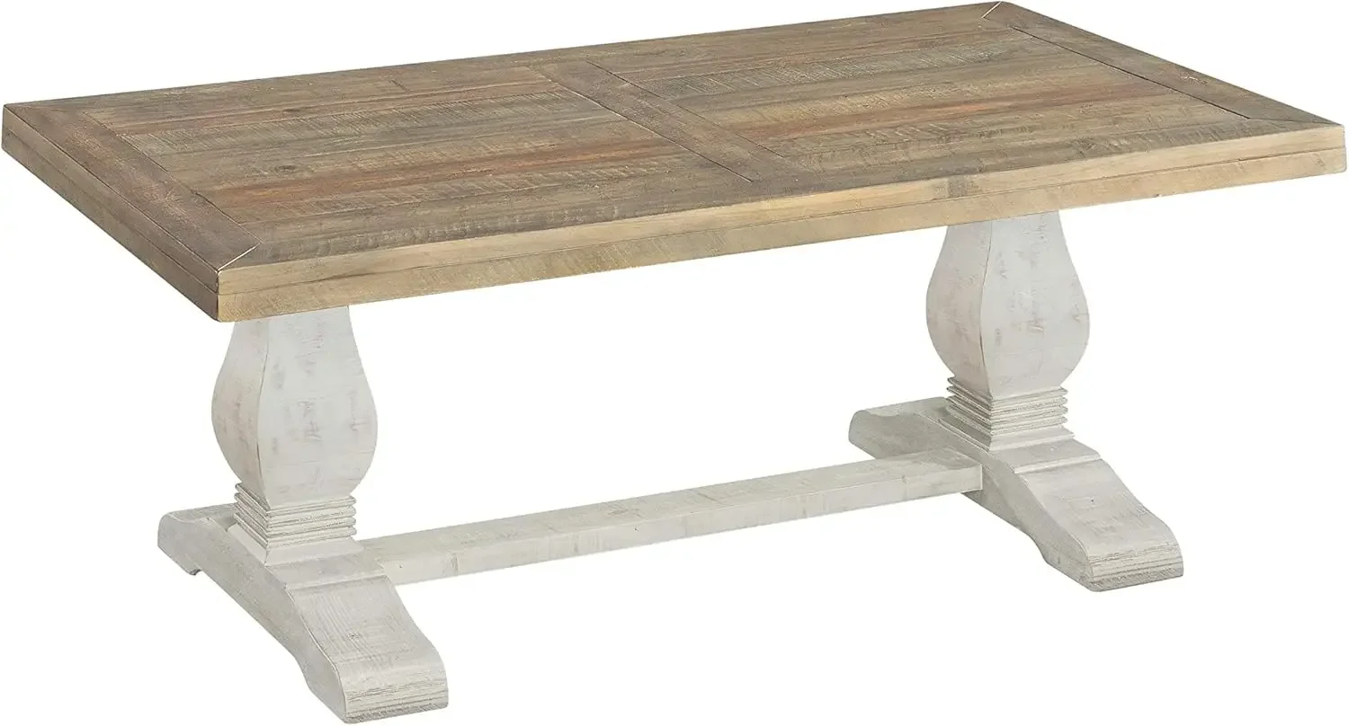 

Napa Coffee Table, White Stain and Reclaimed Natural