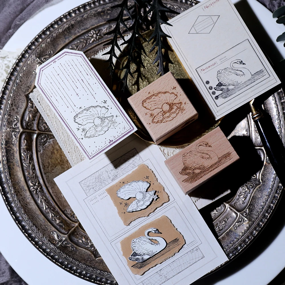 

Винтажный штамп для скрапбукинга своими руками, Elf Realm, Salt Style, универсальный DIY, легкий ретро, европейский и американский стиль