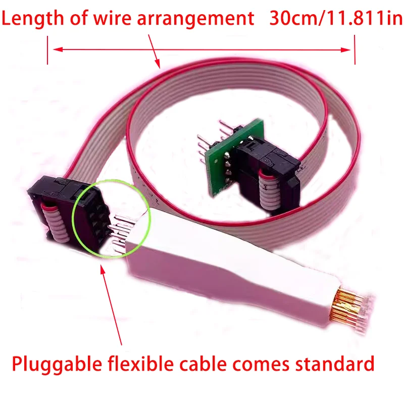 1Pcs 2026 New SOP8 WSON8 Test Probe Pogo Pin Chip Burn Read Write Probe For SPI Flash BIOS Programmer TL866 CH341A RT809F