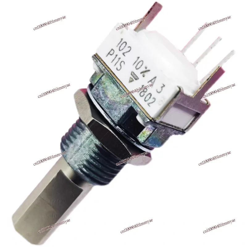 

1pcs，Single Loop Rotary Potentiometer，P11S1F0APFW10T2067，1K，3Pin，10%，The Shaft Length Is 22mm，Axis Diameter 6.4 Mm