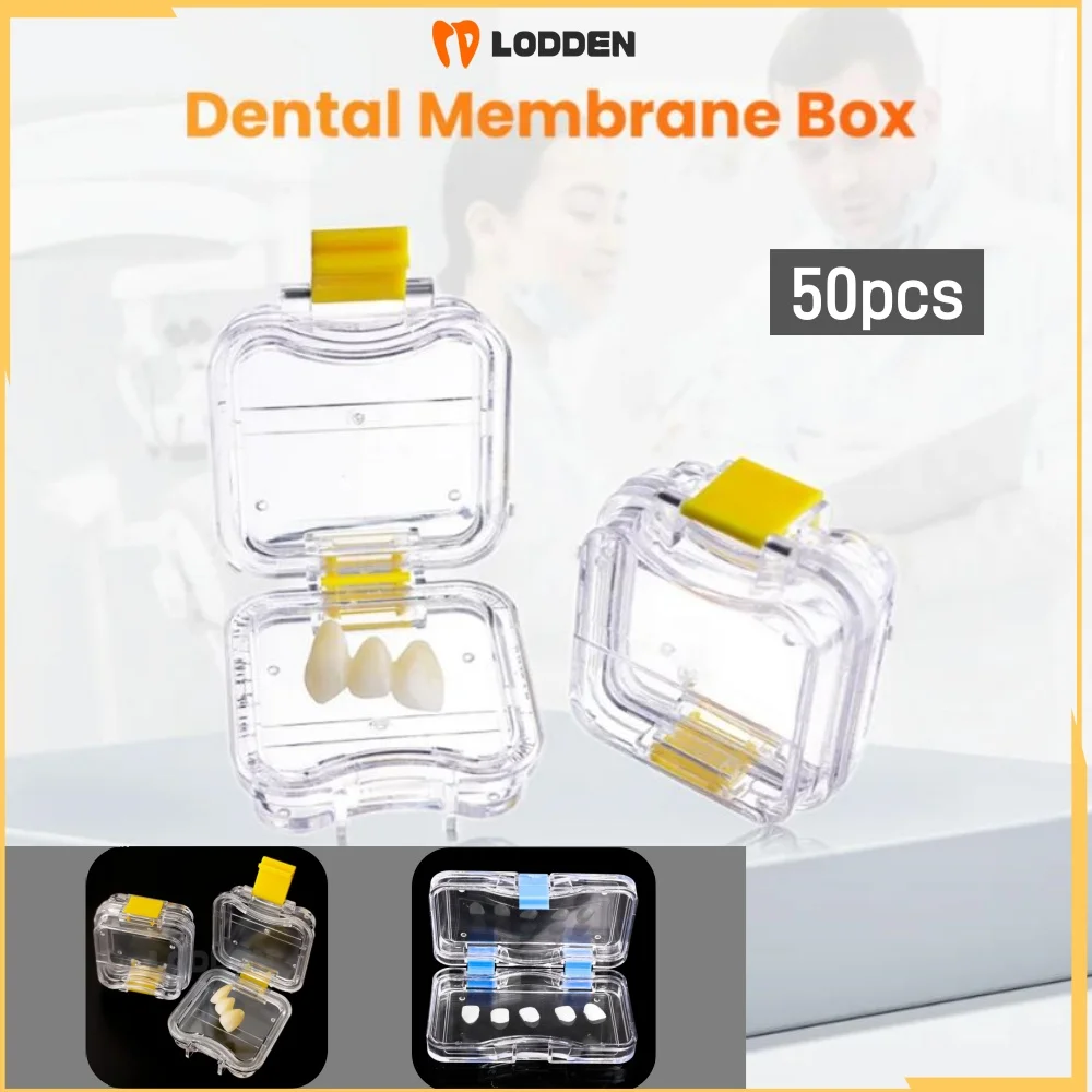 

10/30/50pcs Dental Crown Box Transparent Flexible Film Denture Teeth Storage Material High Quality Plastic Bag Teeth Tool