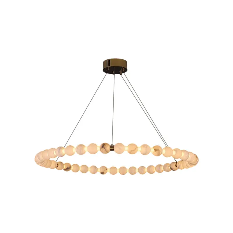 Marble Bubble Collection 2026 Chandelier Lighting Hanging Lamps Alabaster Lustre Suspension Luminaire Lampen For Living Room