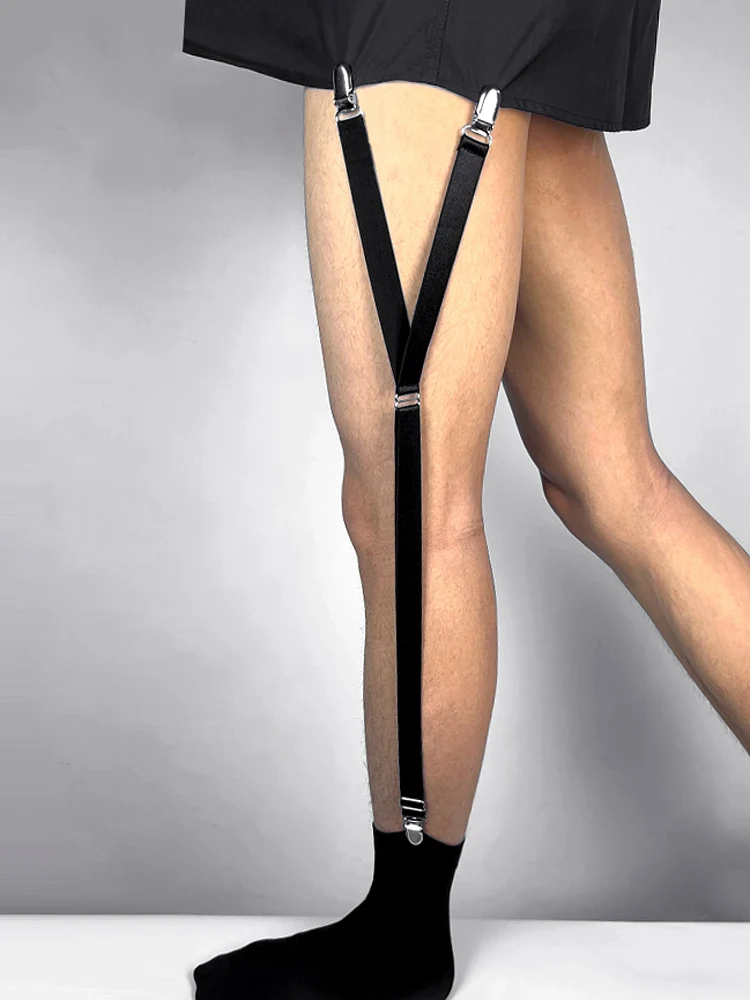 للجنسين قابل للتعديل مطاطا الرباط الأشرطة المضادة للانزلاق حزام كليب السحابة التجاعيد مقاومة تنوعا مشبك للملابس التبعي #1