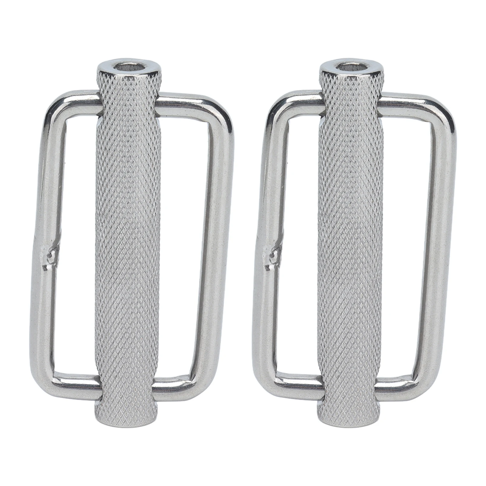 Adjustable Slide Buckle Roller Buckle 316 Stainless Steel Rectangle Adjustable Knurled Roller Belt Buckles