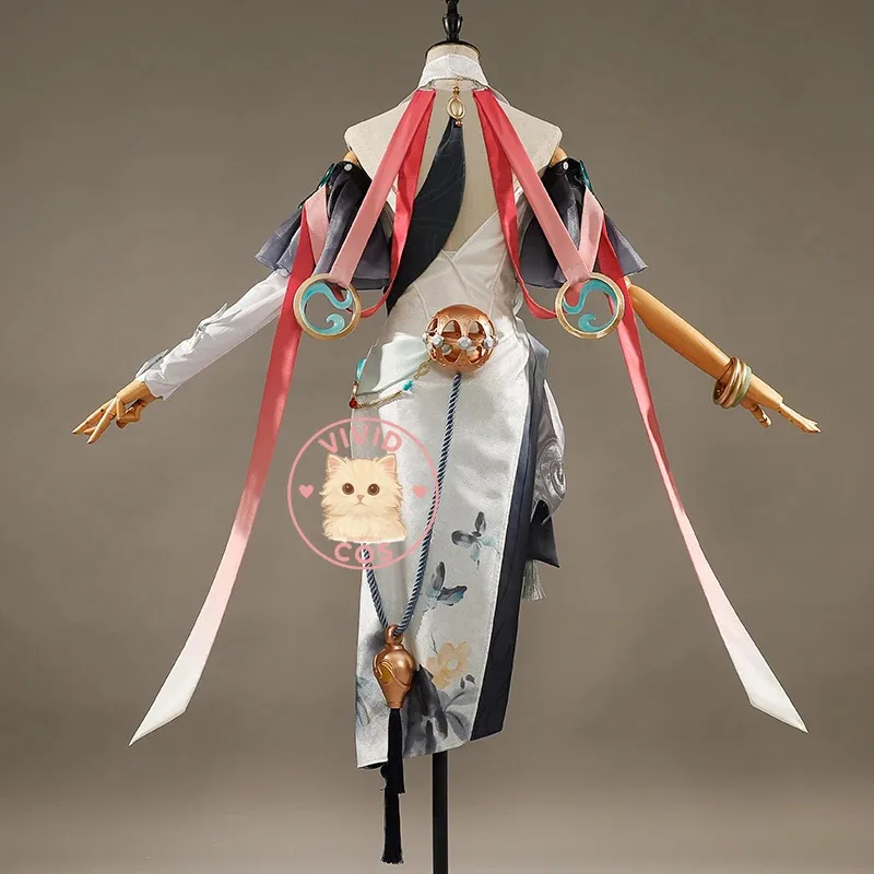 

ABC123 Hot Game Honor of Kings Cosplay Gong Sun Li Costume High-Quality Role Play Beautiful Dress with 3D Pieces P3;F'6,C;7.Y