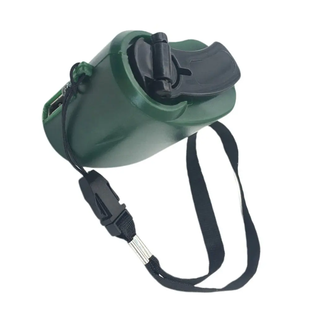 Cargador de manivela Manual generador Manual cargador de emergencia para teléfono móvil cargador Usb carga de emergencia cargador Usb