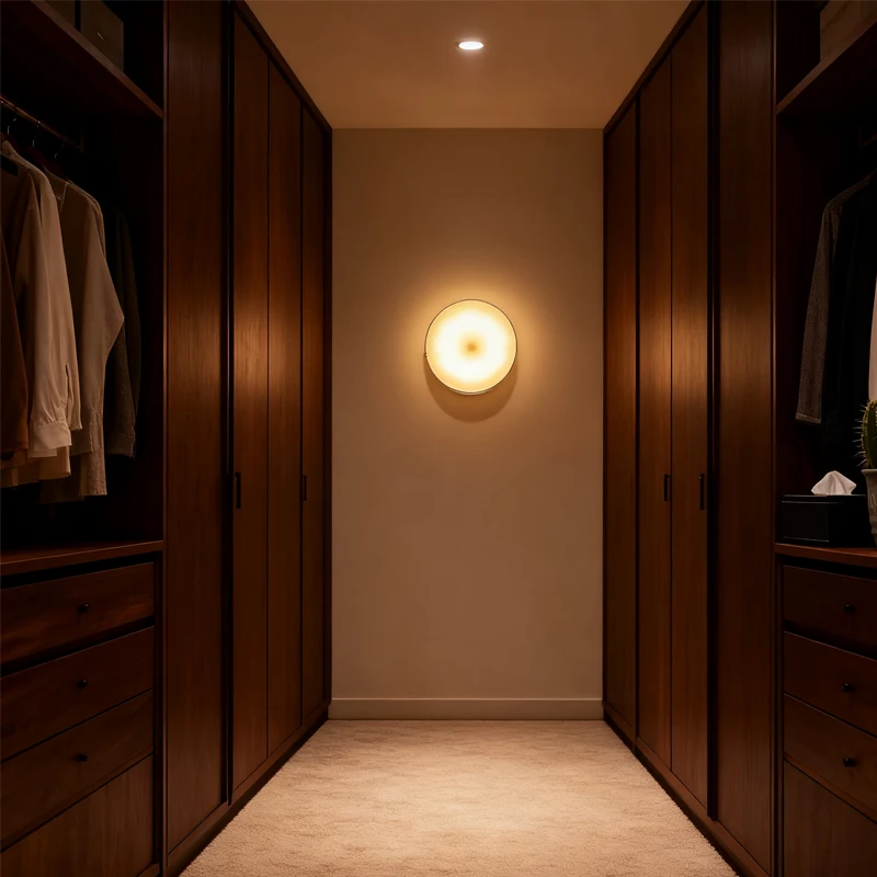 

LED Night Light USB Charging Intelligent Human Induction For Bedside Cabinet Home Wardrobe Motion Sensor Light Led Lamp !*